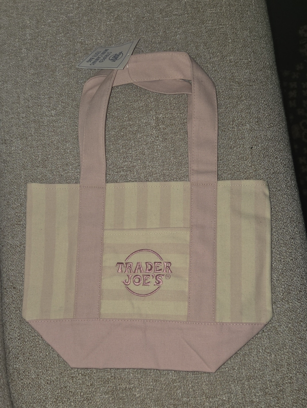 Trader Joe’s - Pastel Pink Mini Tote Bag
